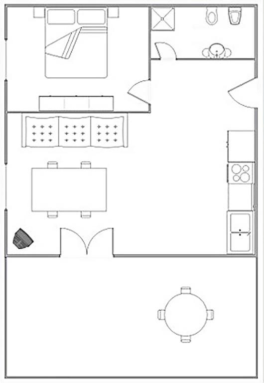 Apartments Punta Seline Bilik gambar